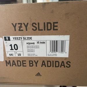 Yeezy black slides